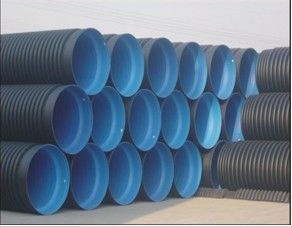 杭州湖州嘉興桐鄉(xiāng)地區(qū)直銷浙江越財(cái)塑業(yè)HDPE/PVC雙壁波管高清圖片-世界工廠網(wǎng)